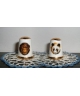 Chimpanzee and panda bear