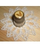 Dried flower under glass