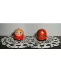 Round red doll