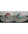 Round navy blue doll