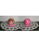 Round pink pearl doll