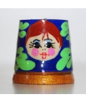 Navy-blue doll