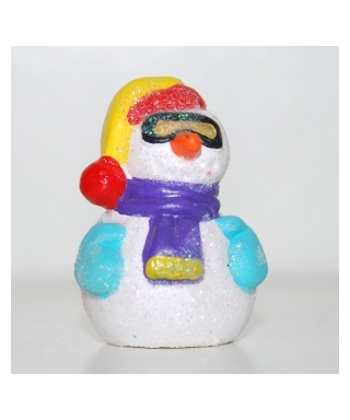 Snowman skier
