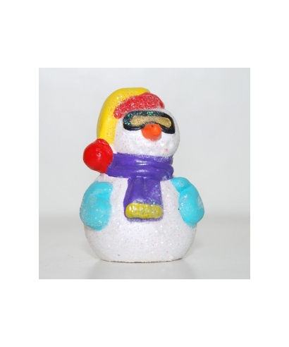 Snowman skier