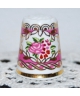 Pink flowers in cameo