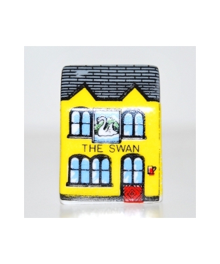 House with a swan