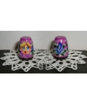 Squared violet doll