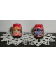 Squared claret doll