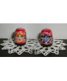 Squared claret doll