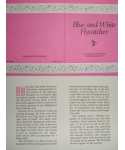 Blue and White Flycatcher - certificate