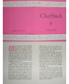 Chaffinch - certificate