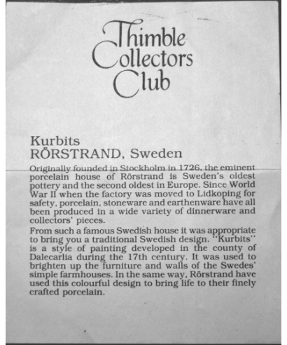 Kurbits - certyfikat (TCC)