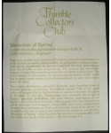 Memories of spring - certificate (TCC)