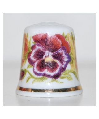 Posy of pansies