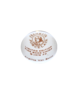 Franklin Porcelain - Angelica Van Buren