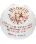 Franklin Porcelain - Betty Ford