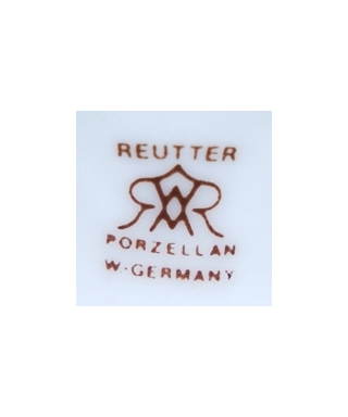 REUTTER PORZELLAN, W. GERMANY