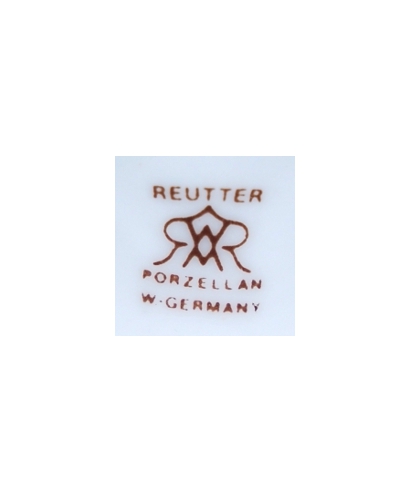 REUTTER PORZELLAN, W. GERMANY