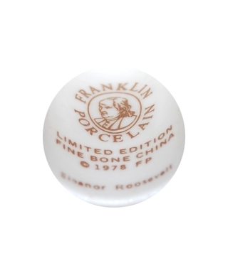 Franklin Porcelain - Eleonor Roosevelt