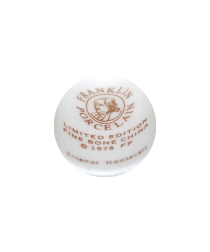 Franklin Porcelain - Eleonor Roosevelt