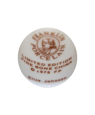Franklin Porcelain - Eliza Johnson