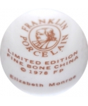 Franklin Porcelain - Elizabeth Monroe
