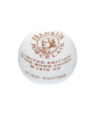 Franklin Porcelain - Grace Coolidge