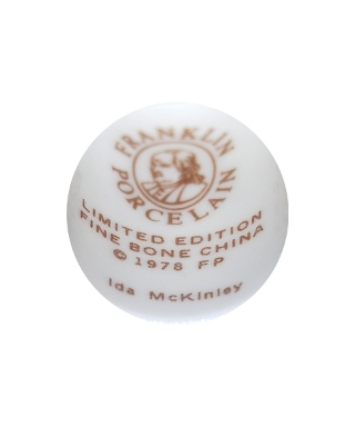 Franklin Porcelain - Ida McKinley