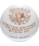 Franklin Porcelain - Julia Grant