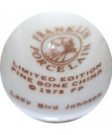 Franklin Porcelain - Lady Bird Johnson