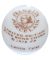Franklin Porcelain - Letitia Tyler