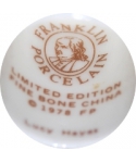 Franklin Porcelain - Lucy Hayes