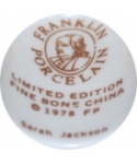 Franklin Porcelain - Sarah Jackson