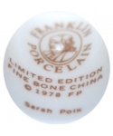Franklin Porcelain - Sarah Polk