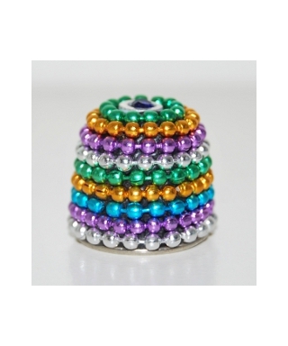 Rainbow beaded
