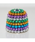 Rainbow beaded