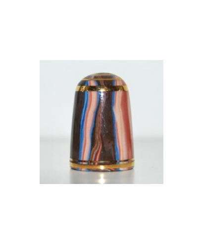 Bouchet - pink, brown and blue