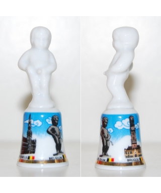 Pissing boy figure