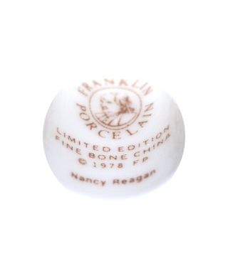 Franklin Porcelain - Nancy Reagan