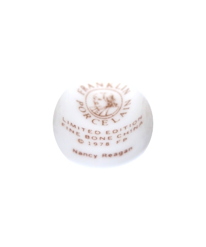Franklin Porcelain - Nancy Reagan