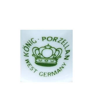 Konig Porzellan West Germany