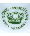 Konig Porzellan West Germany