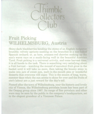 Fruit picking - certificate (TCC)
