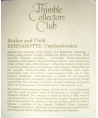 Mother and child - certificate (TCC)