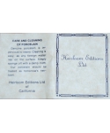 Green stoneware - certificate