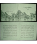 Saw-Whet Owl - certificate