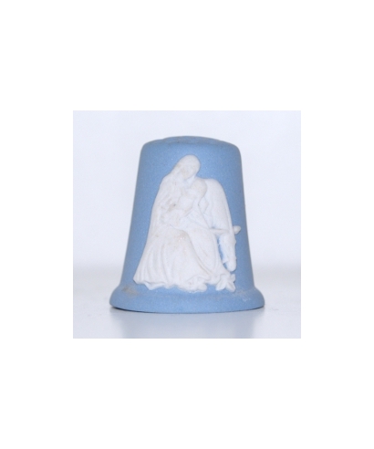 Mary, child and donkey