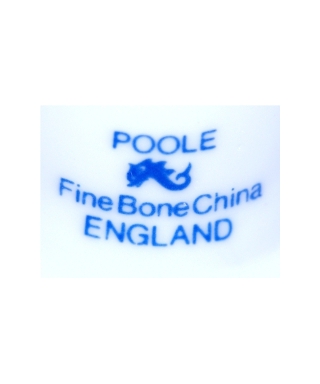 Poole Pottery (niebieski)