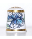 Art nouveau cornflower