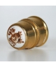 Brass with a flower